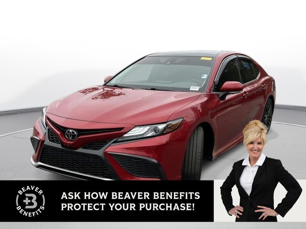 used 2021 Toyota Camry car, priced at $25,000