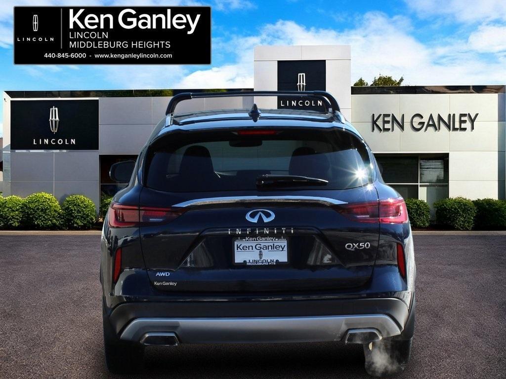 used 2022 INFINITI QX50 car, priced at $29,981