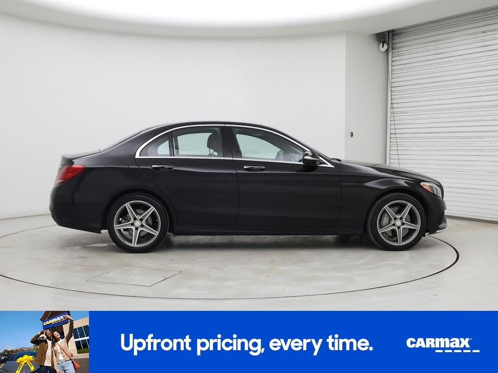 used 2015 Mercedes-Benz C-Class car, priced at $16,998