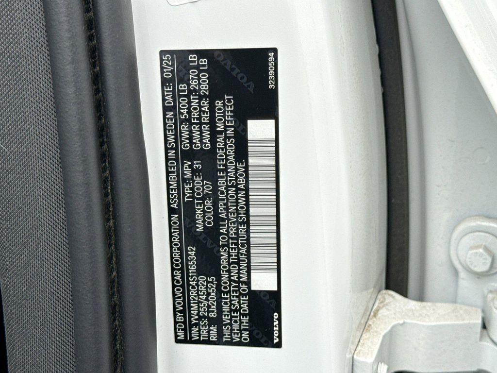 used 2025 Volvo XC60 car, priced at $36,000