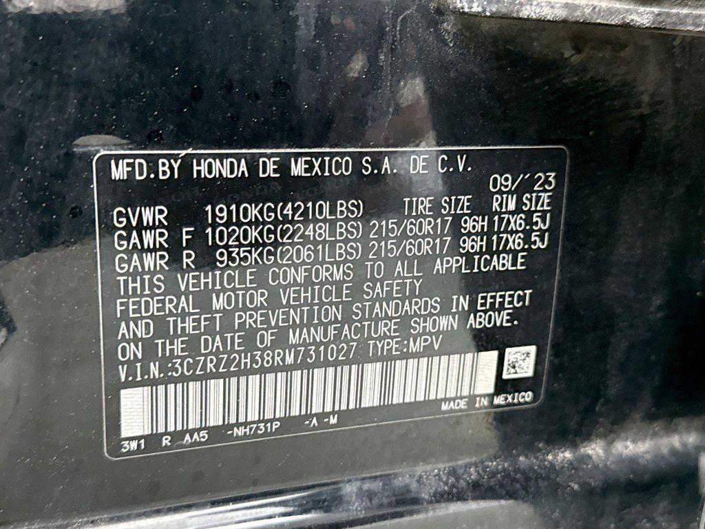 used 2024 Honda HR-V car, priced at $22,950