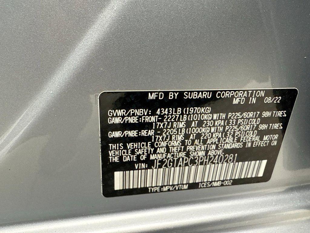 used 2023 Subaru Crosstrek car, priced at $22,497