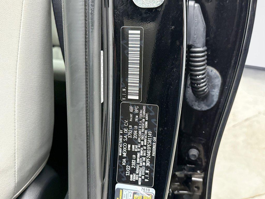 used 2023 Kia Forte car, priced at $18,299