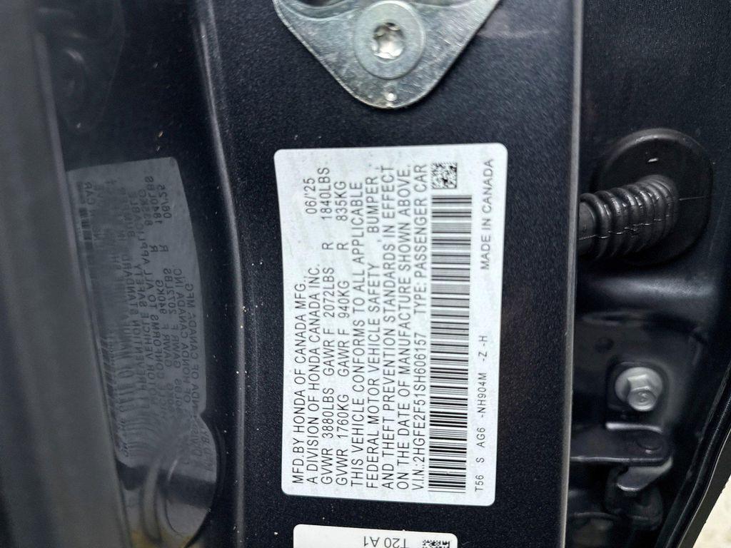 used 2025 Honda Civic car, priced at $25,199