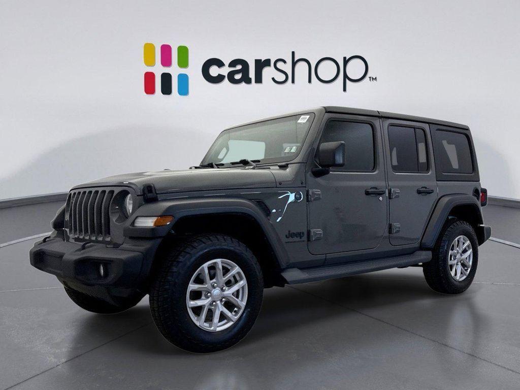 used 2023 Jeep Wrangler car, priced at $29,599