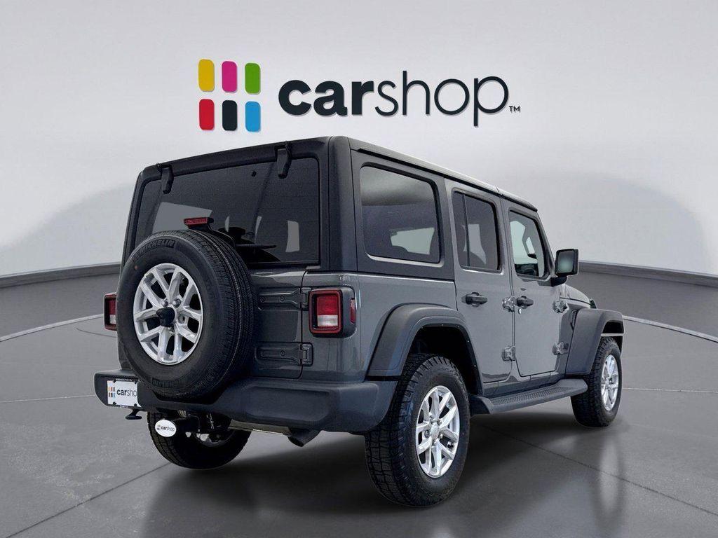 used 2023 Jeep Wrangler car, priced at $28,698