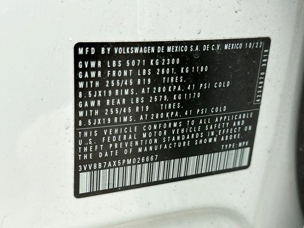 used 2023 Volkswagen Tiguan car, priced at $27,100