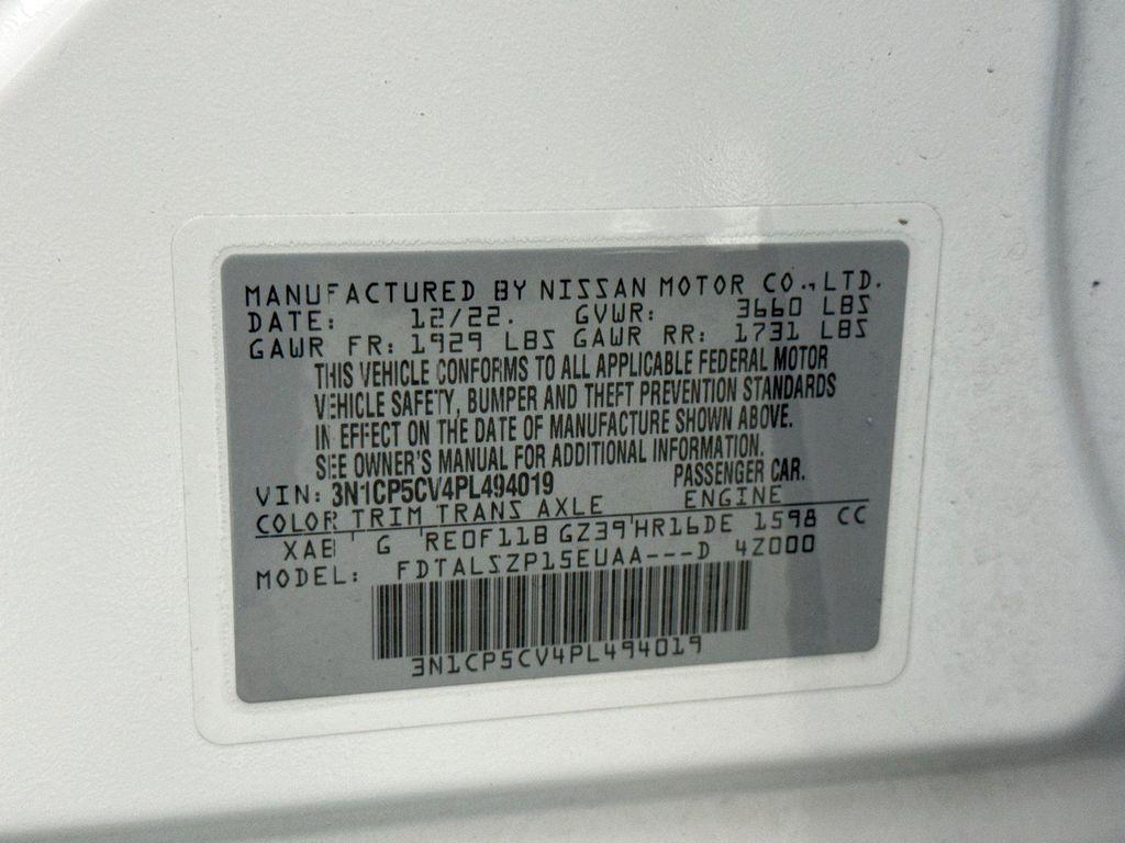 used 2023 Nissan Kicks car, priced at $21,600