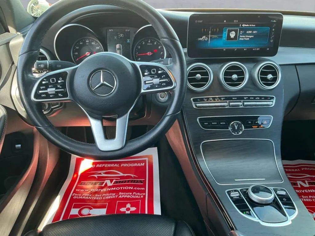used 2019 Mercedes-Benz C-Class car, priced at $15,984