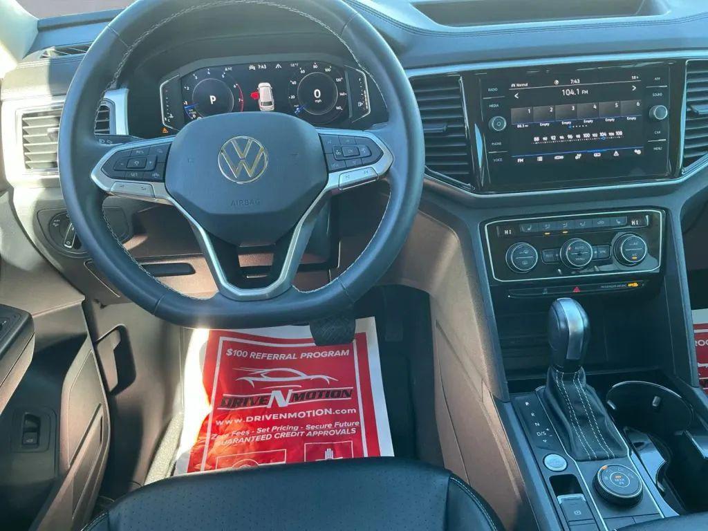 used 2022 Volkswagen Atlas car, priced at $20,484
