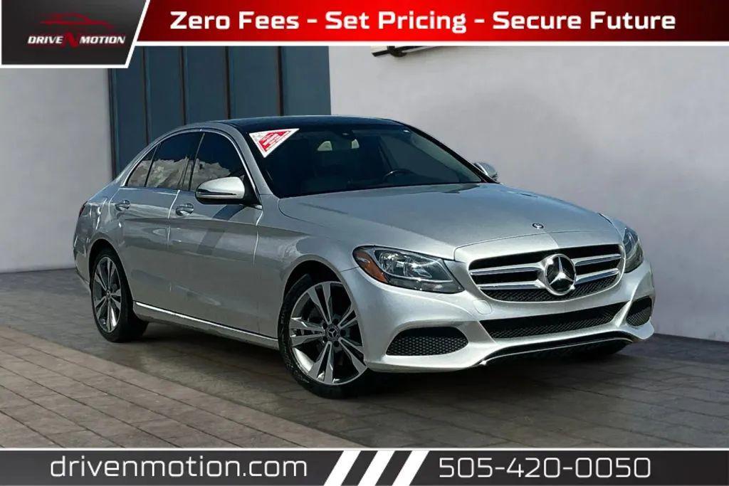 used 2017 Mercedes-Benz C-Class car, priced at $12,471