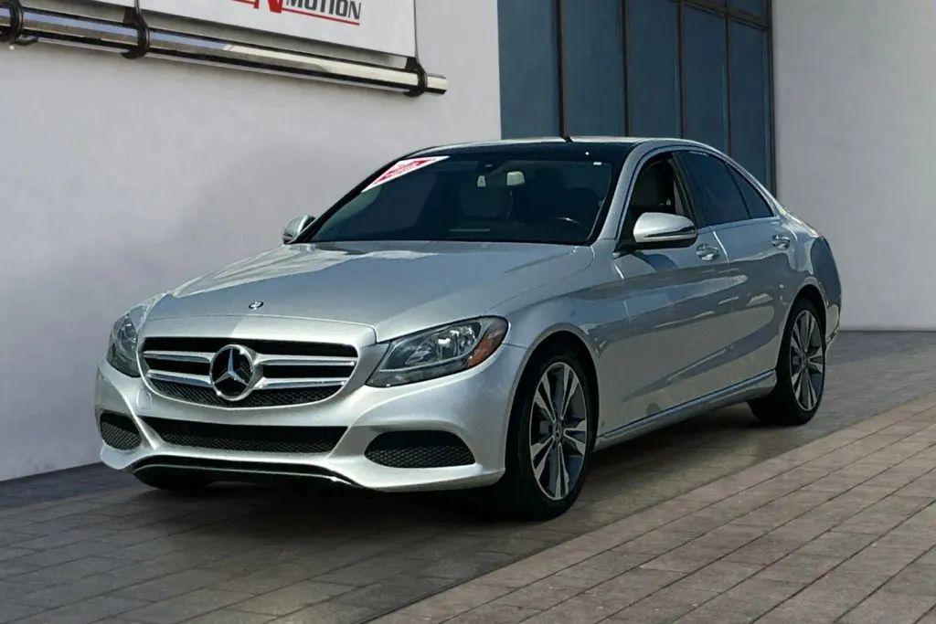 used 2017 Mercedes-Benz C-Class car, priced at $12,471