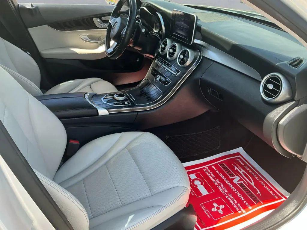 used 2017 Mercedes-Benz C-Class car, priced at $12,471