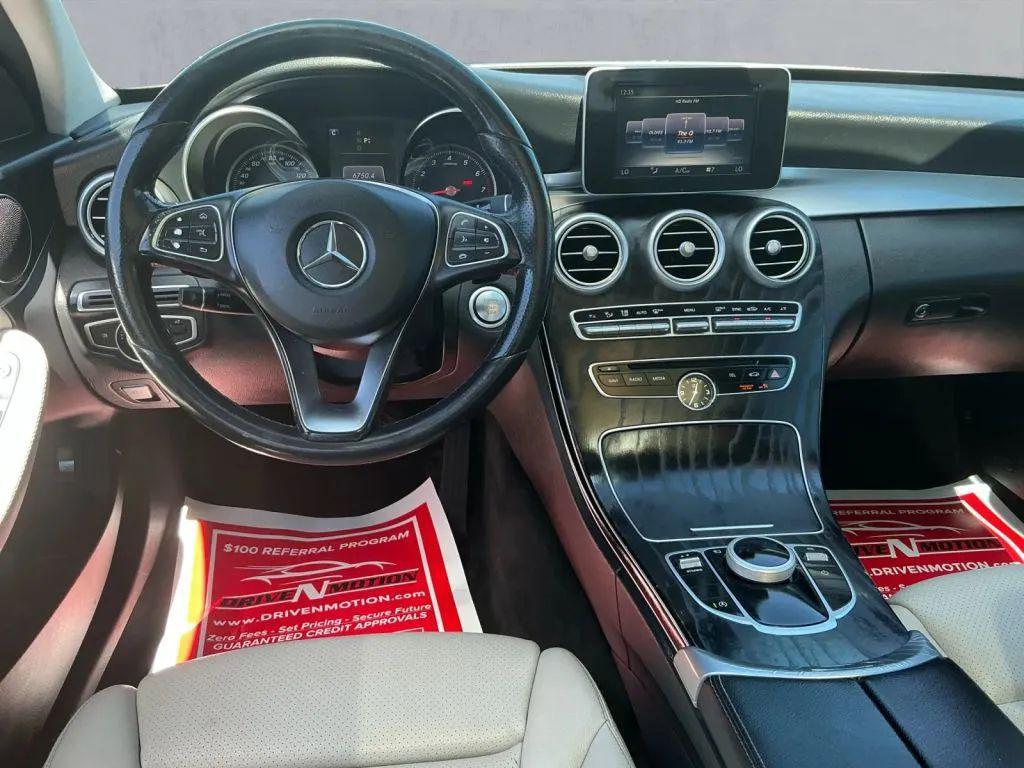 used 2017 Mercedes-Benz C-Class car, priced at $12,471