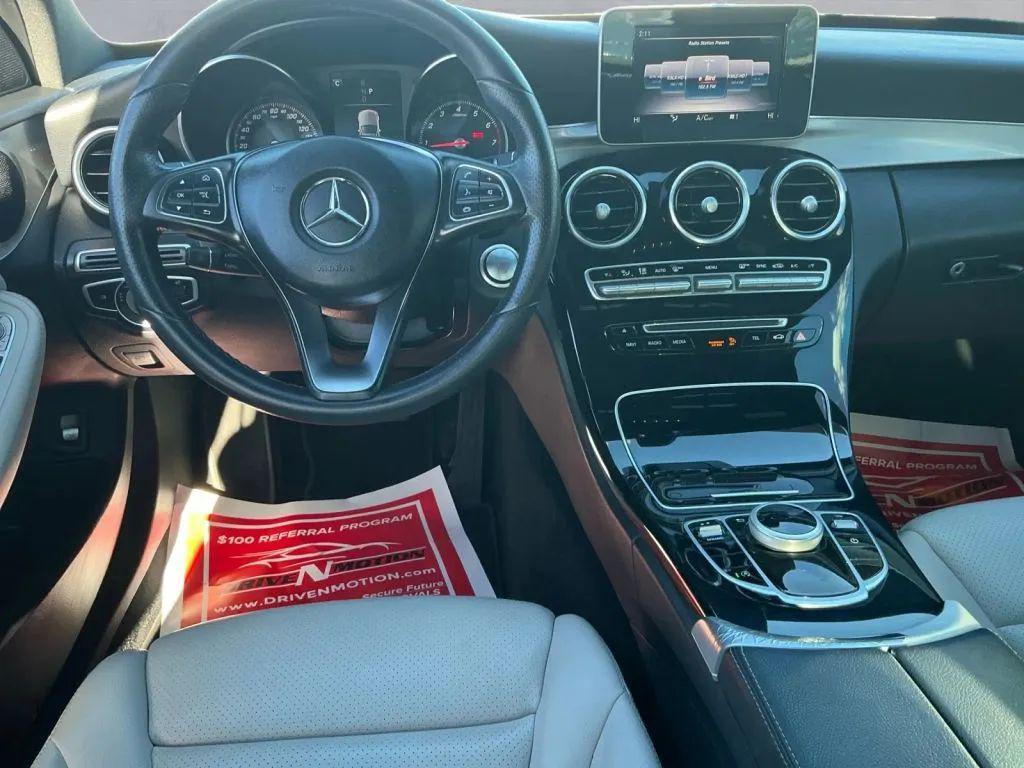 used 2018 Mercedes-Benz C-Class car, priced at $14,971