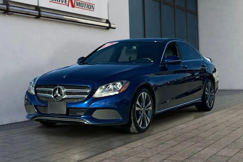 used 2018 Mercedes-Benz C-Class car, priced at $14,971