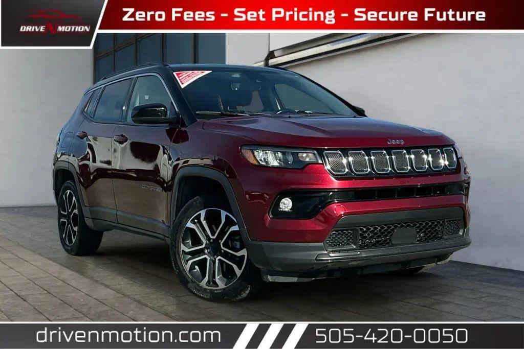 used 2022 Jeep Compass car, priced at $20,984