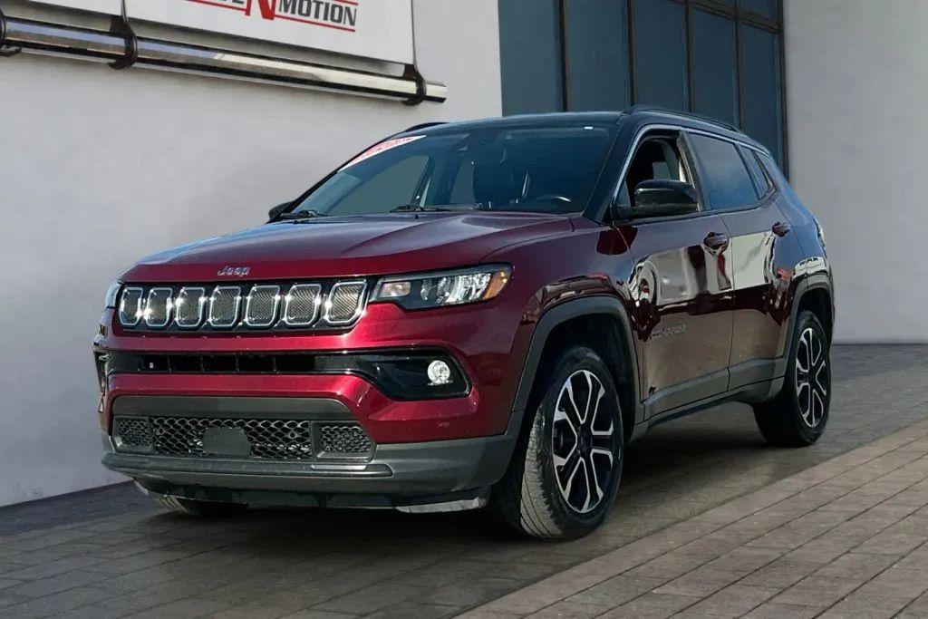 used 2022 Jeep Compass car, priced at $20,984