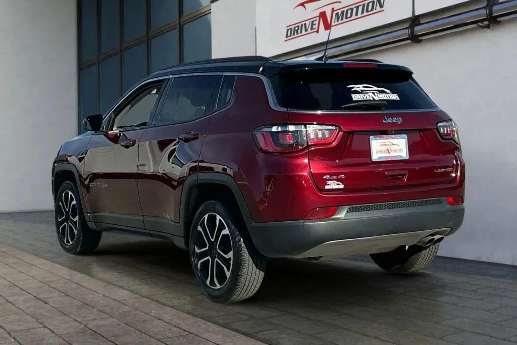 used 2022 Jeep Compass car, priced at $20,984