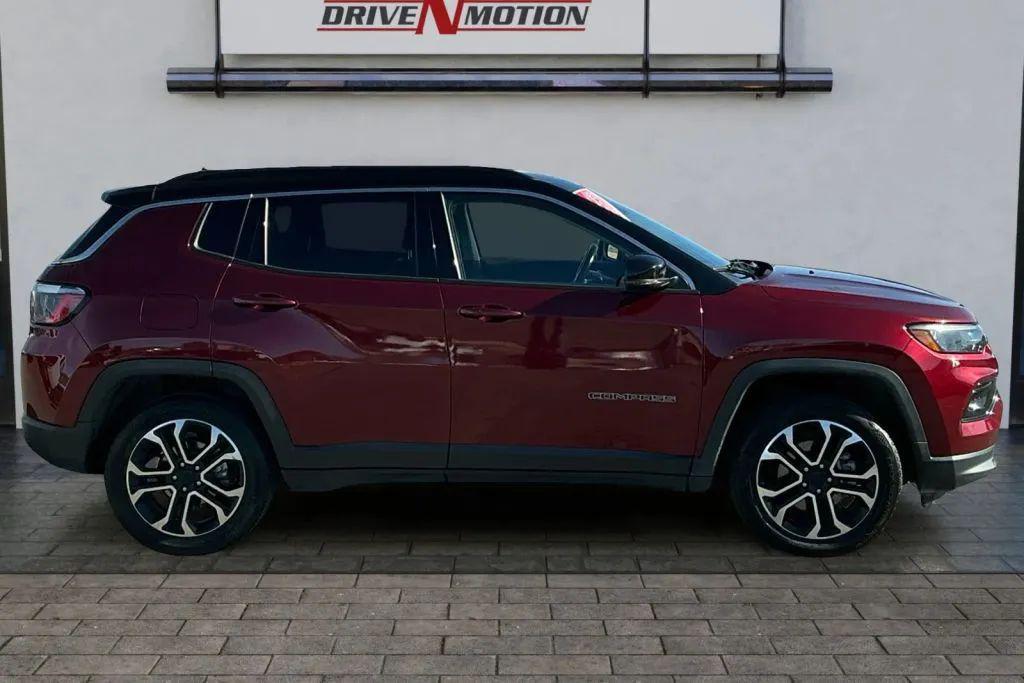 used 2022 Jeep Compass car, priced at $20,984