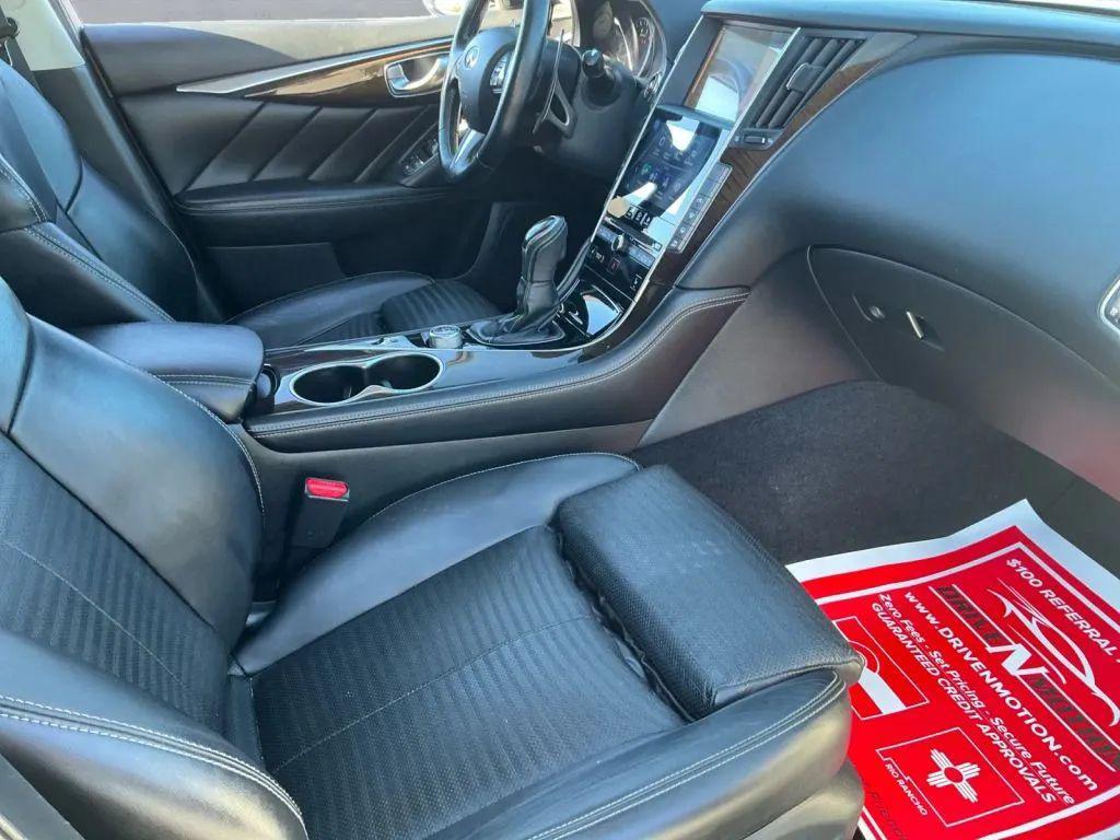 used 2015 INFINITI Q50 car, priced at $11,471