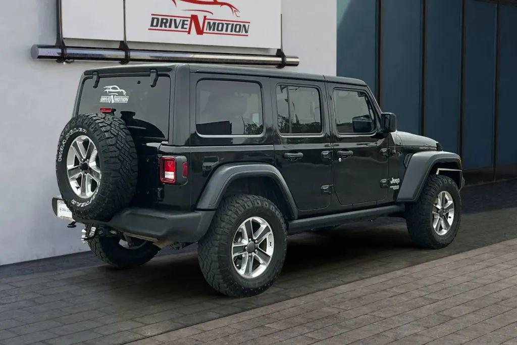used 2018 Jeep Wrangler Unlimited car, priced at $21,984