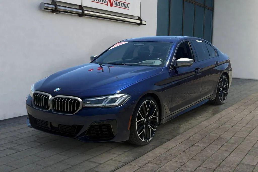used 2021 BMW M550 car, priced at $37,984