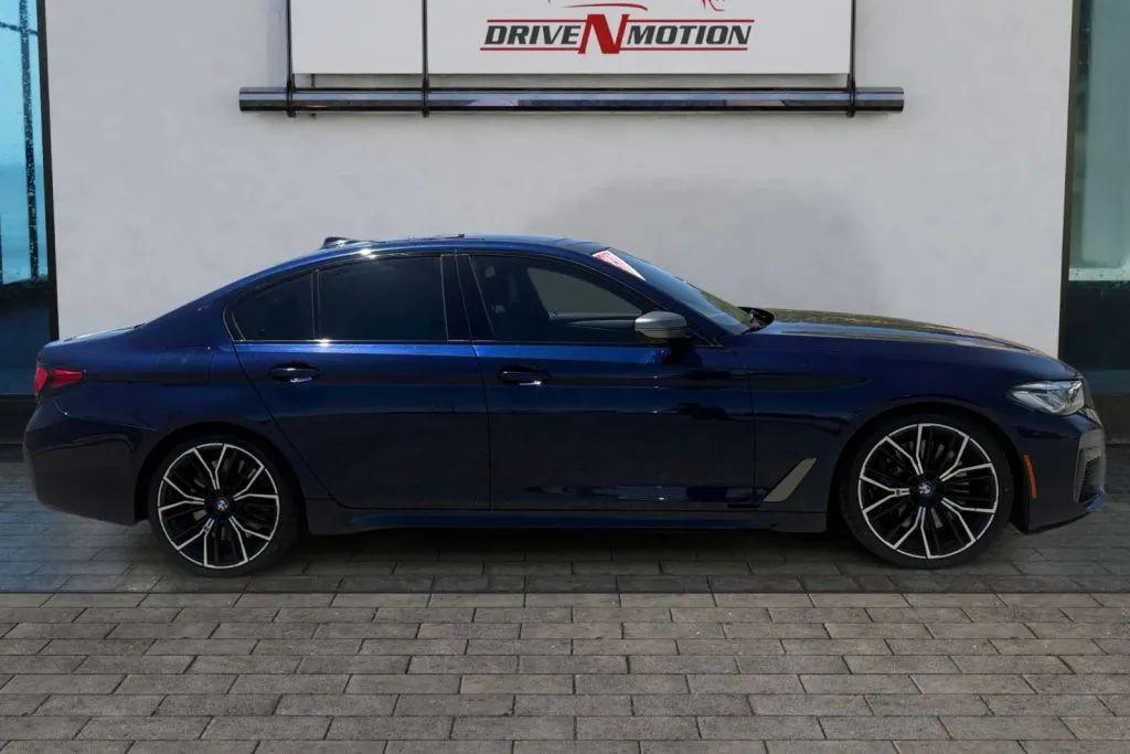 used 2021 BMW M550 car, priced at $37,984