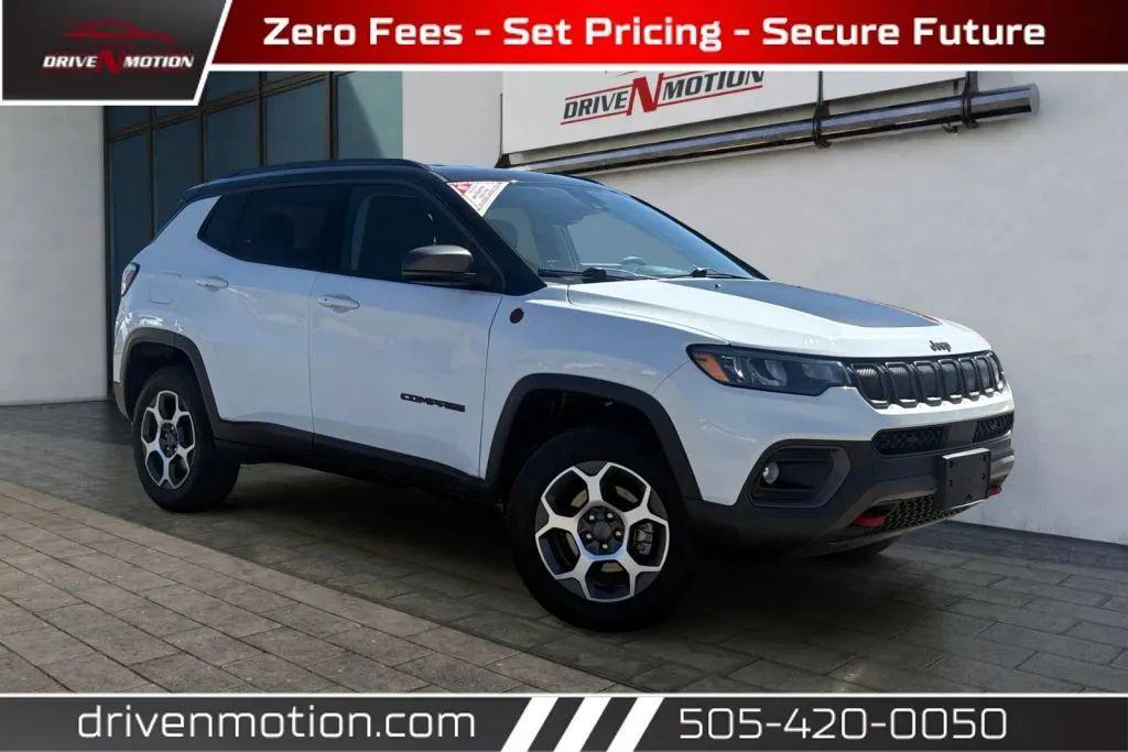 used 2022 Jeep Compass car, priced at $24,984