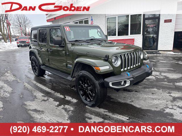used 2023 Jeep Wrangler 4xe car, priced at $29,995