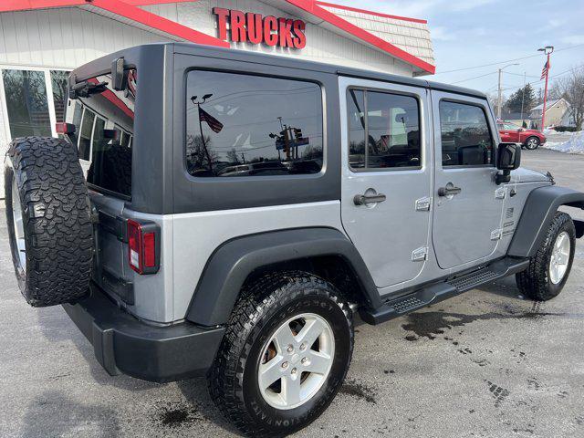 used 2015 Jeep Wrangler Unlimited car, priced at $15,995
