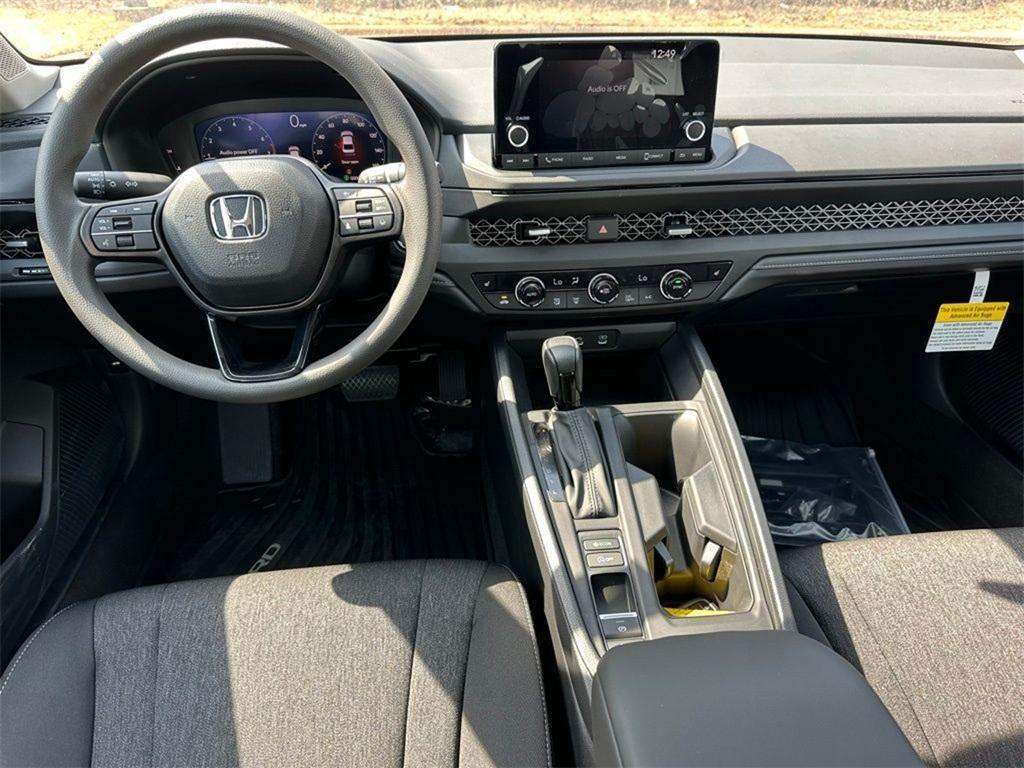 new 2025 Honda Accord car, priced at $29,710