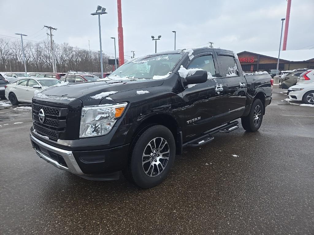 used 2021 Nissan Titan car, priced at $24,870