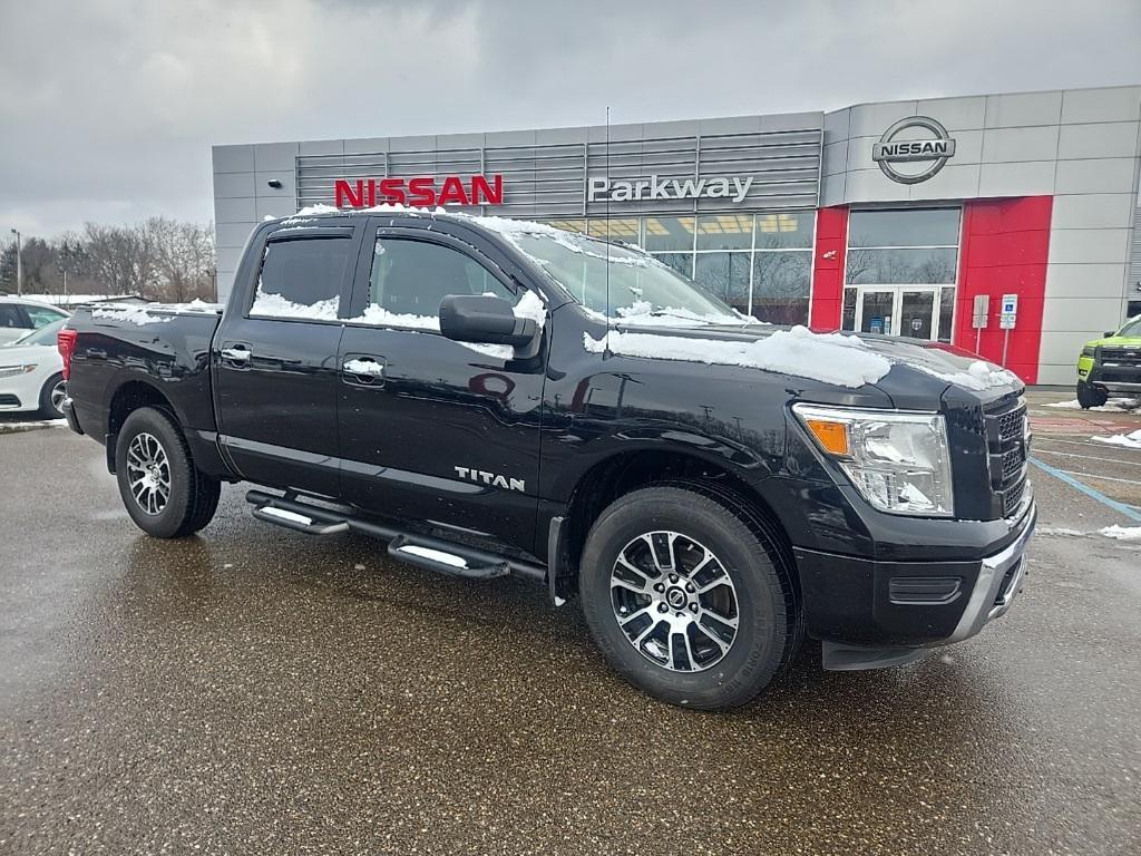 used 2021 Nissan Titan car, priced at $24,870