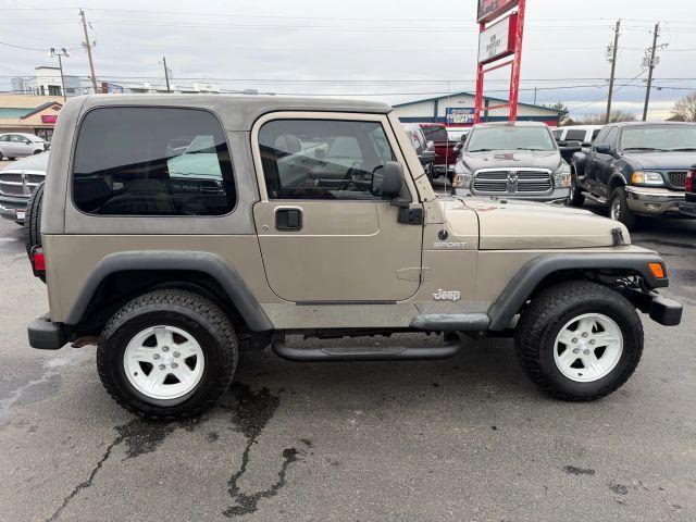 used 2004 Jeep Wrangler car, priced at $12,900