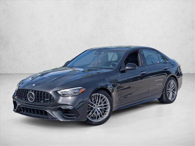used 2024 Mercedes-Benz AMG C 63 car, priced at $73,988