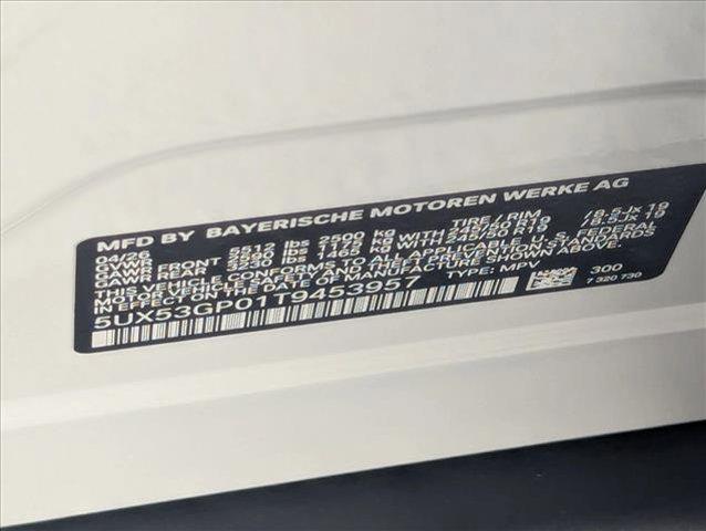 new 2026 BMW X3 car, priced at $57,089