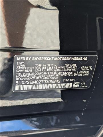 new 2026 BMW X7 car, priced at $99,155