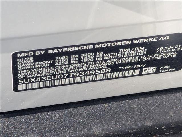 new 2026 BMW X5 PHEV car, priced at $84,150