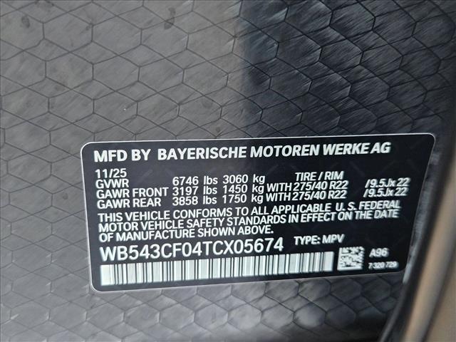 new 2026 BMW iX car, priced at $82,350