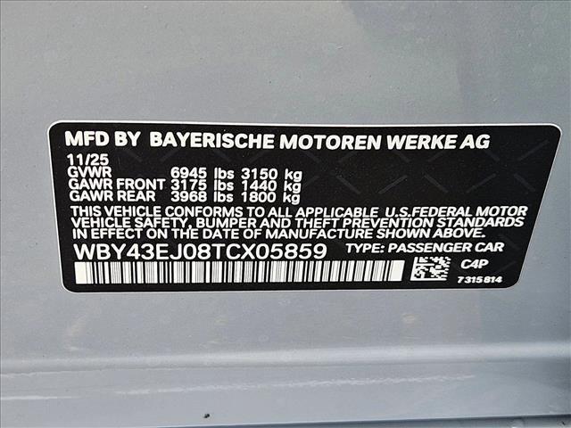 new 2026 BMW i7 car, priced at $119,990