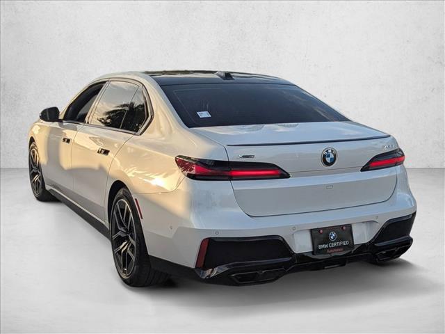 used 2023 BMW 760 car, priced at $67,398