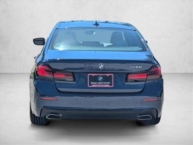 used 2023 BMW 530 car, priced at $37,548