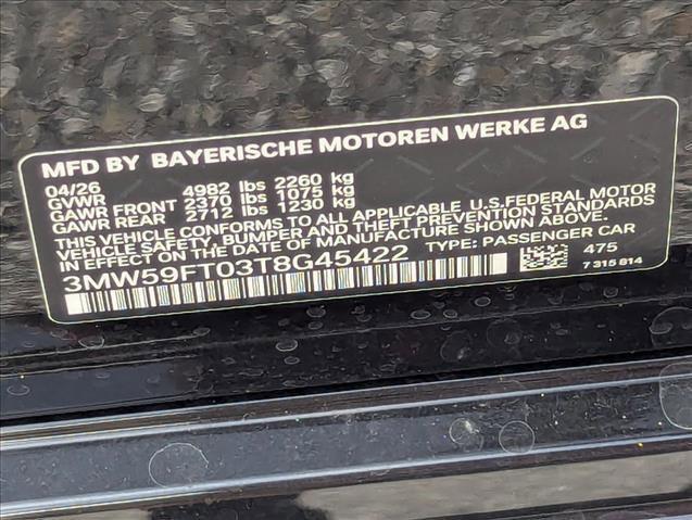 new 2026 BMW M340 car, priced at $73,334