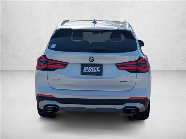 used 2022 BMW X3 car, priced at $31,990