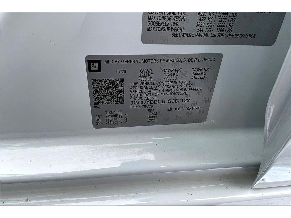 used 2020 Chevrolet Silverado 1500 car, priced at $25,461