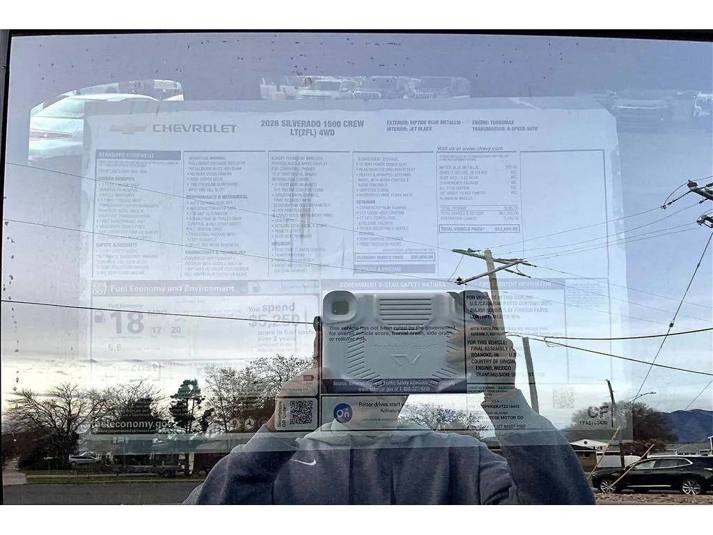 new 2026 Chevrolet Silverado 1500 car, priced at $47,618