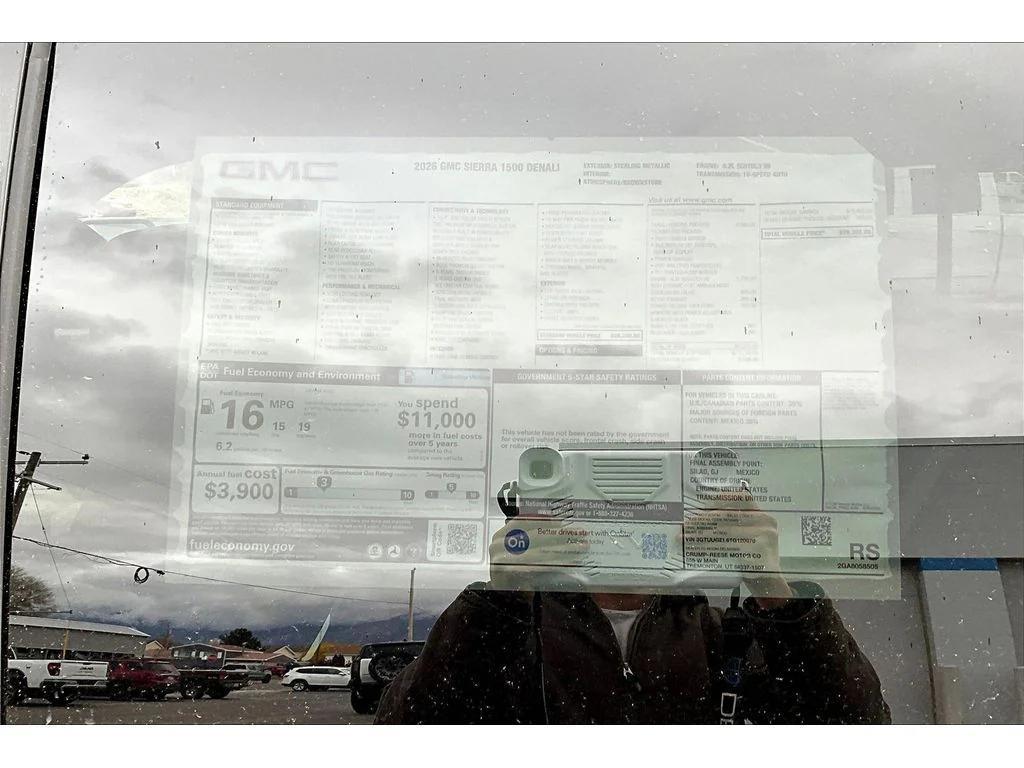 new 2026 GMC Sierra 1500 car, priced at $71,297