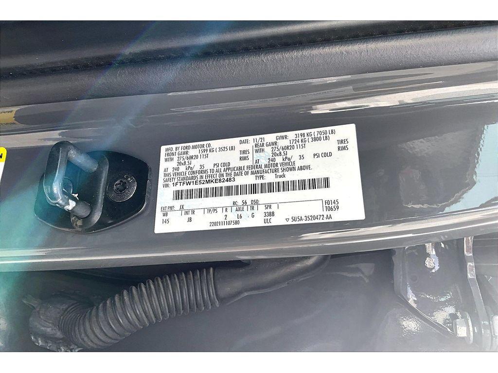 used 2021 Ford F-150 car, priced at $27,704