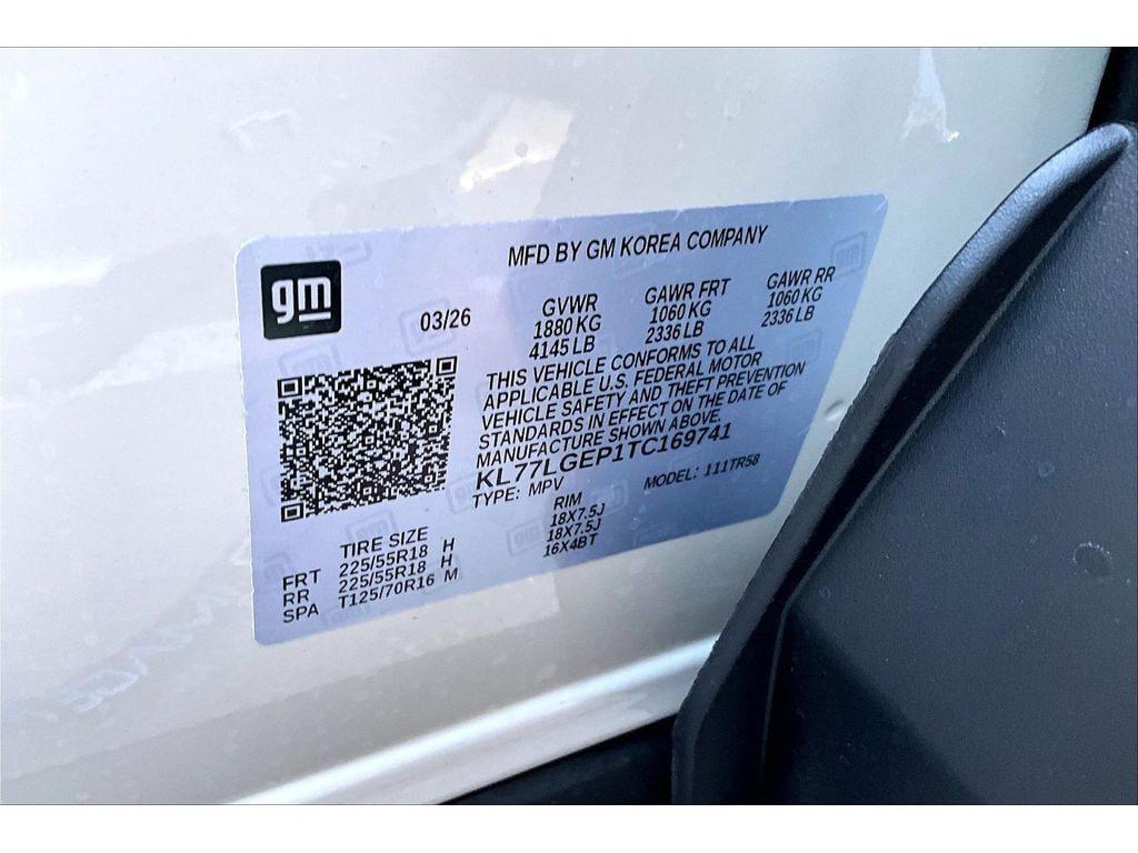 new 2026 Chevrolet Trax car, priced at $26,179